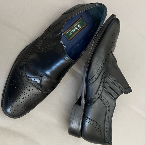 Piero Italian History Other - Piero Italian Black Leather Dress Shoes 29.5 US 12